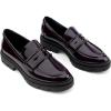 Shiny Patent Leather-maroon