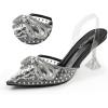 Black-rhinestone