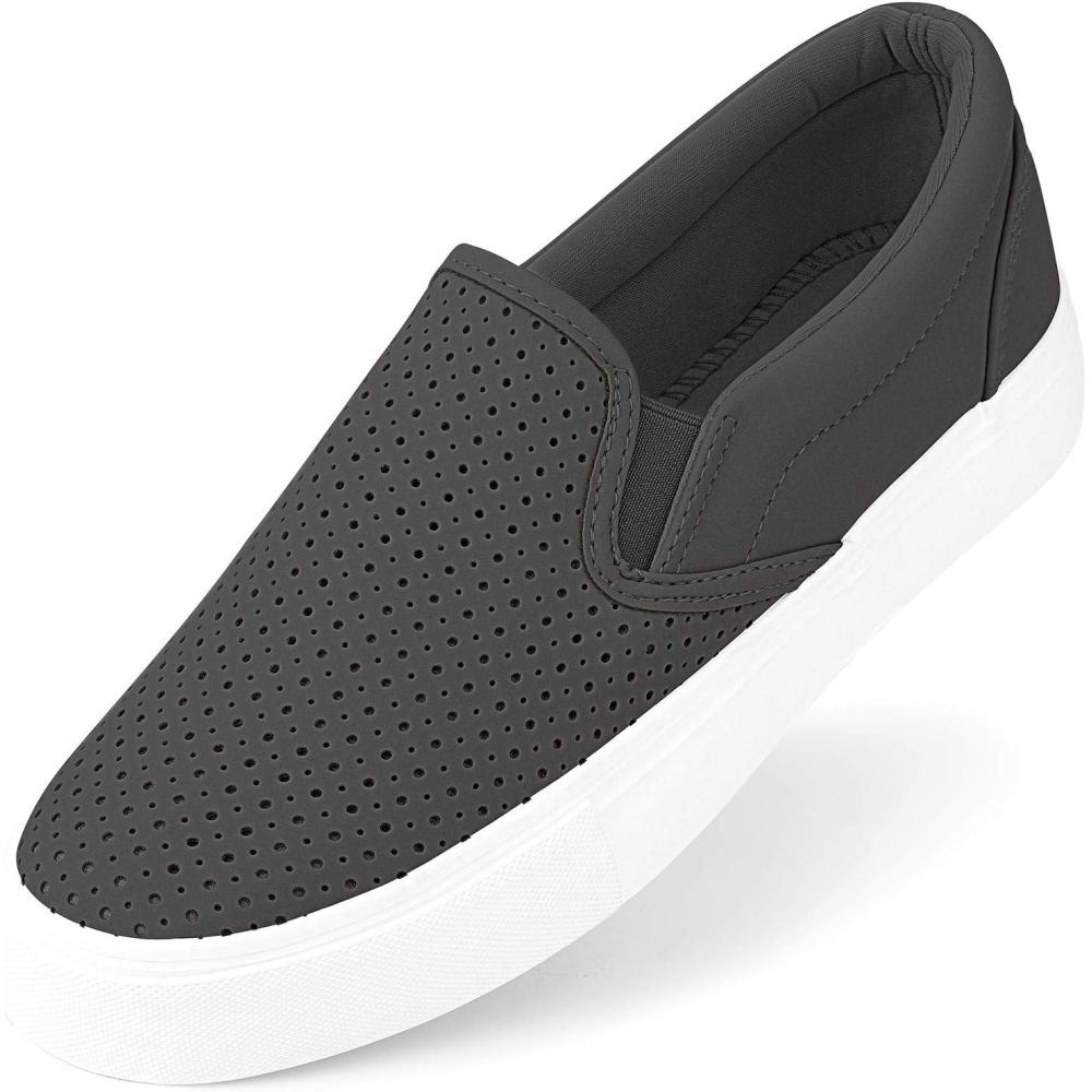imageJENN ARDOR Womens Slip On Sneakers Fashion Flats Shoes Comfortable Casual Shoes for Walking