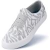 Grey/White Zebra Canvas