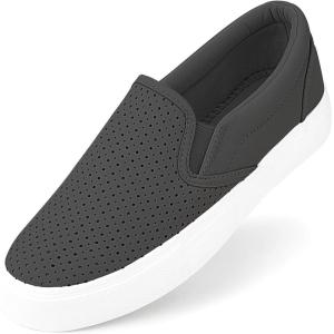JENN ARDOR Women’s Slip On Sneakers Fashion Flats Shoes Comfortable Casual Shoes for Walking